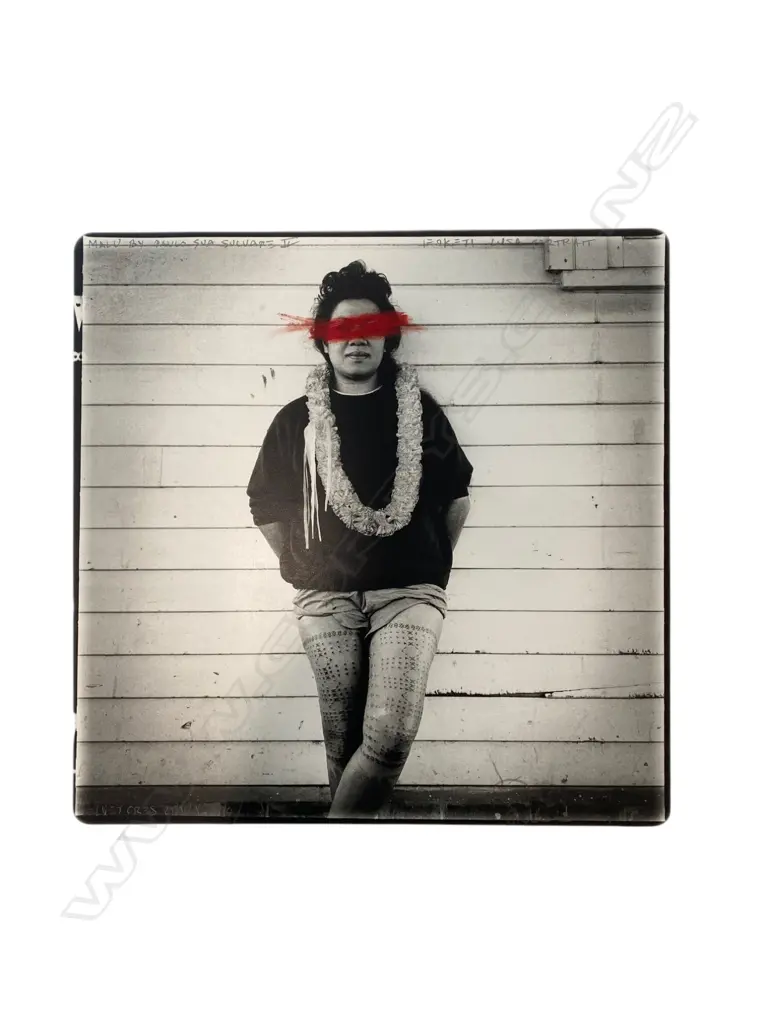 Greg Semu (1971-) - Foketi Lusa Portrait, Image 1++